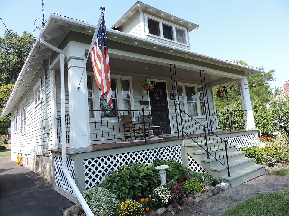  front; large sitting porch