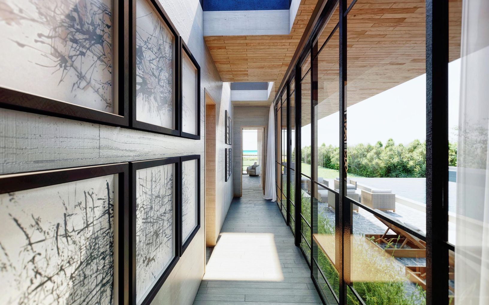 Hallway Rendering of Potential home