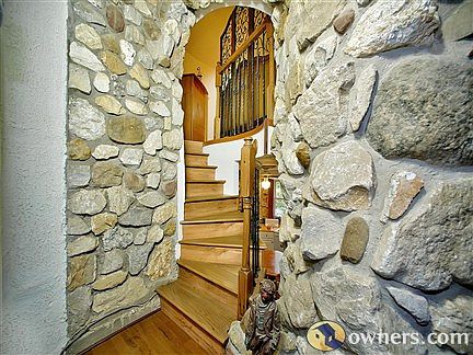 Stairs to master bedroom