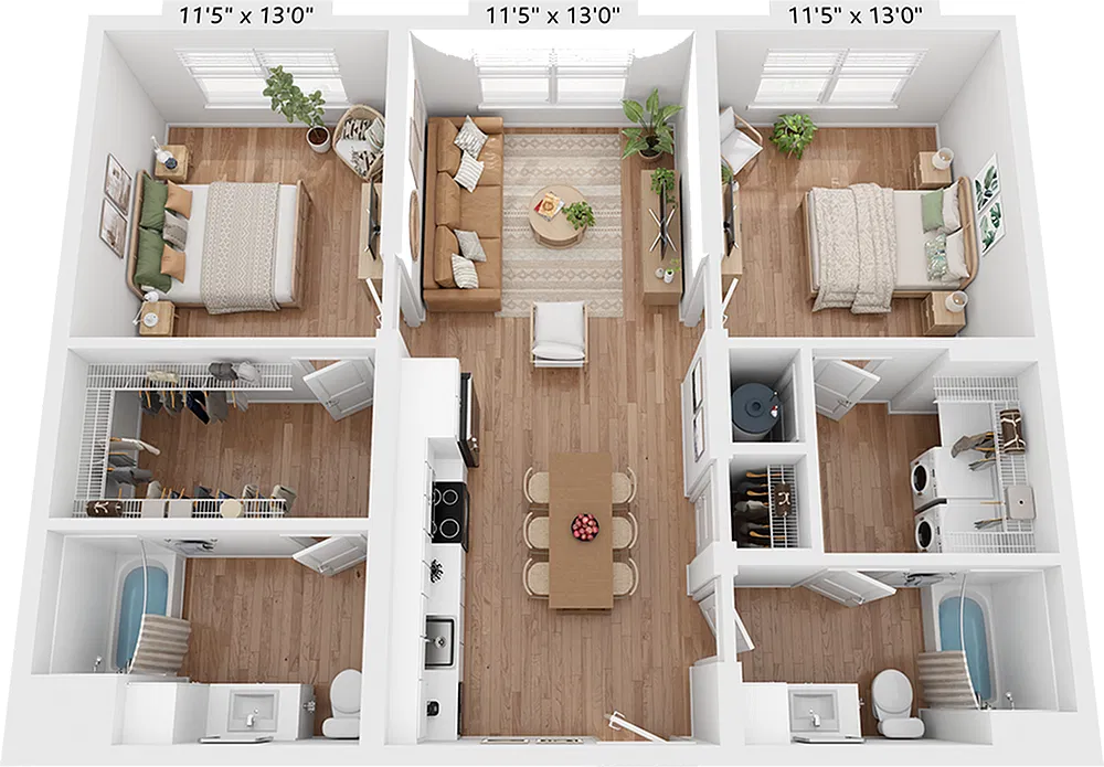 Floor plan B2H