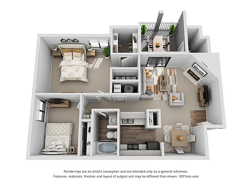 Floor plan Red Bud