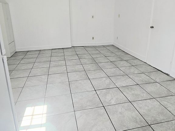 View of studio from bathroom door