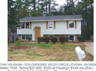 2223 Cherokee Valley Cir, Lithonia, GA 30058