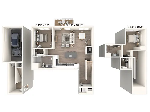 Floor plan B10G-1