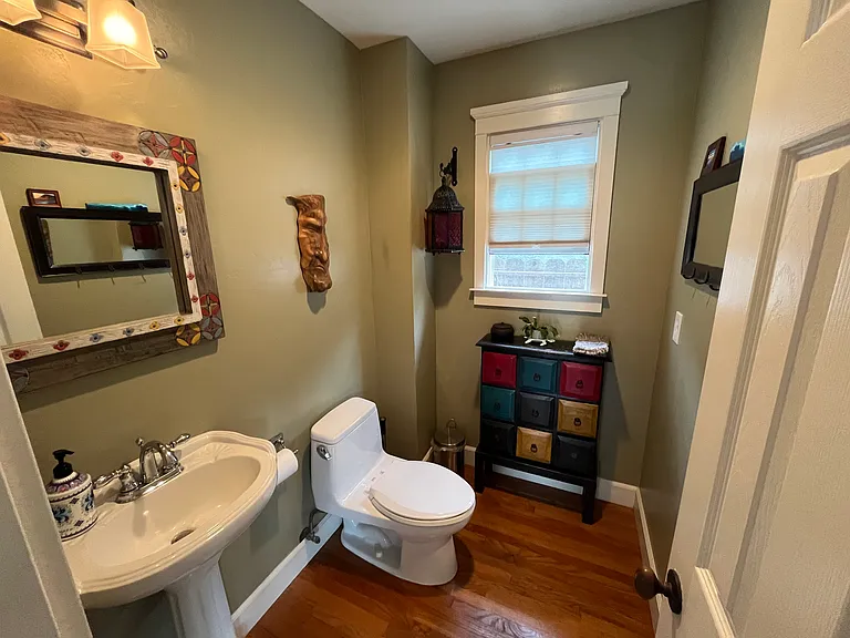 Powder room, off main living space.