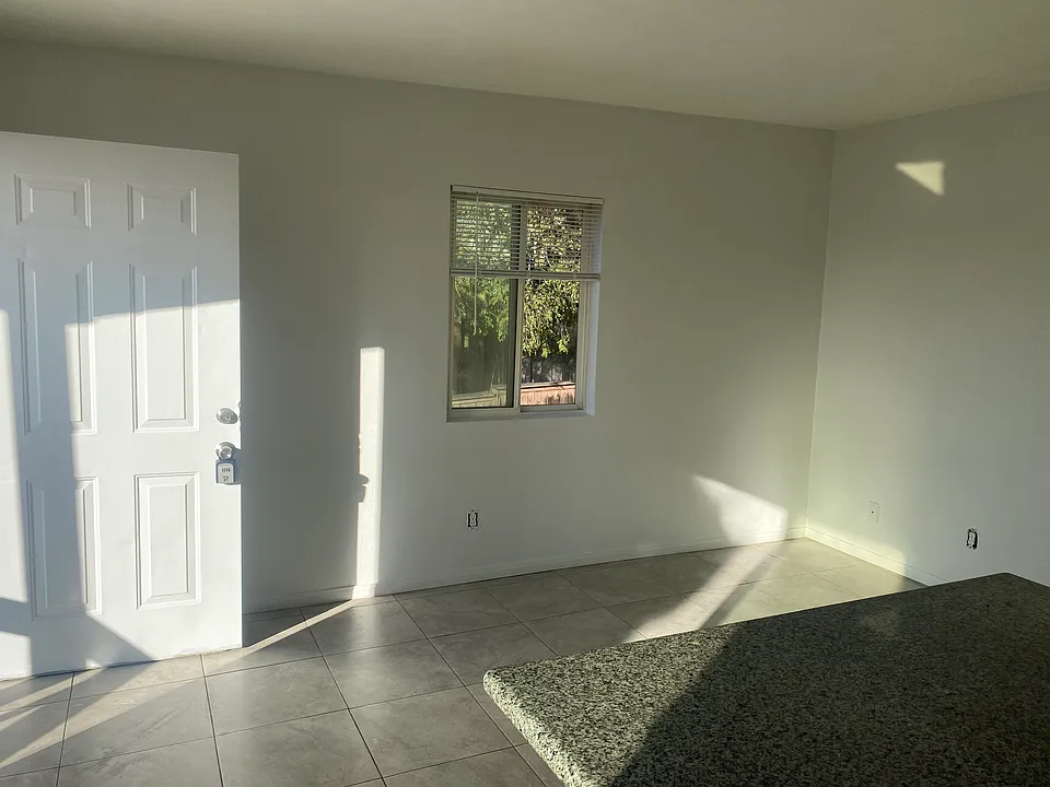 View from kitchen