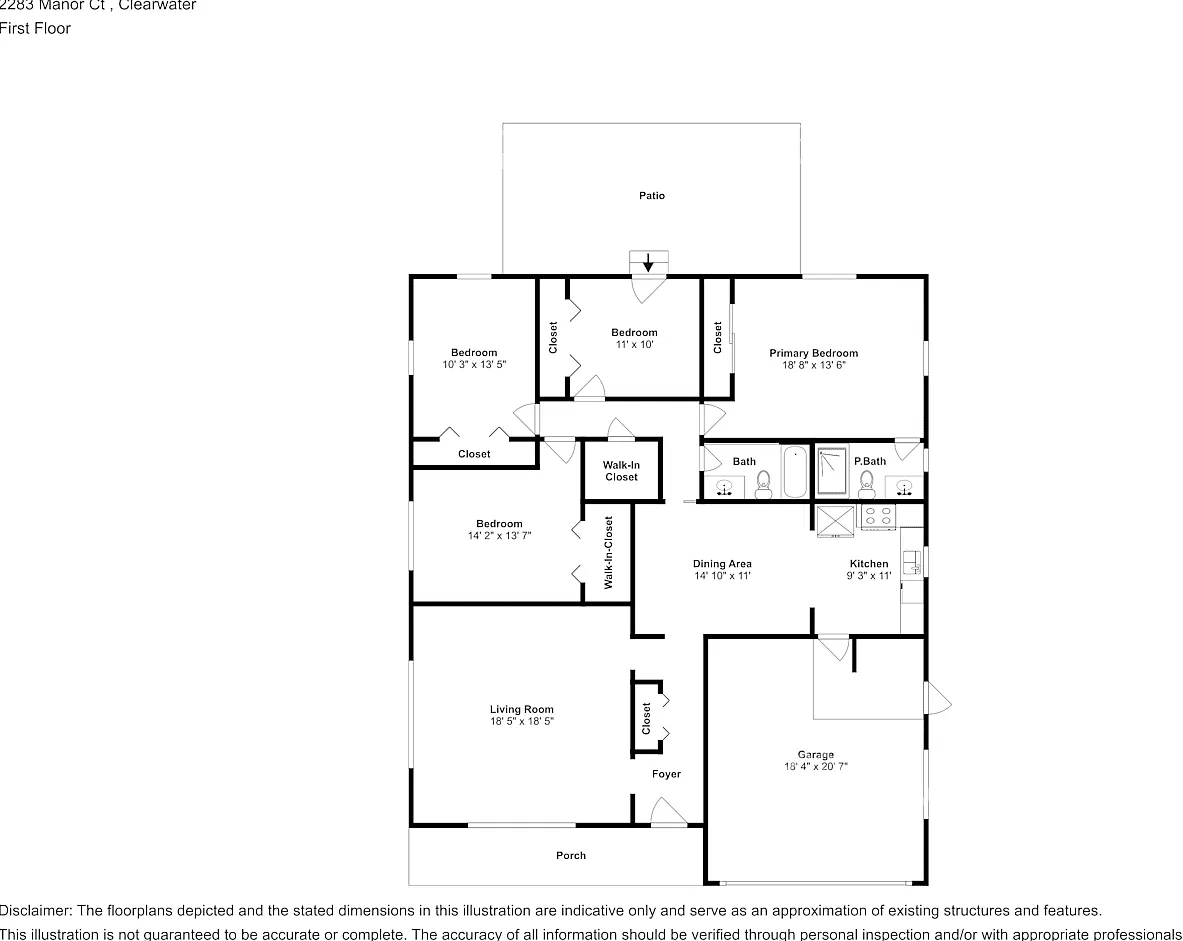2283 Manor Ct Clearwater, FL 33763 — Photo 2