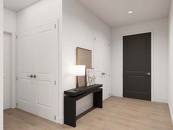 Foyer with Wall Space for a Console Table