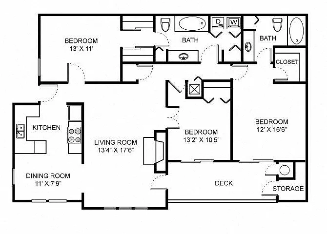 Floor plan C1