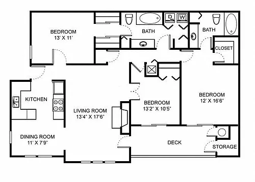 Floor plan C1
