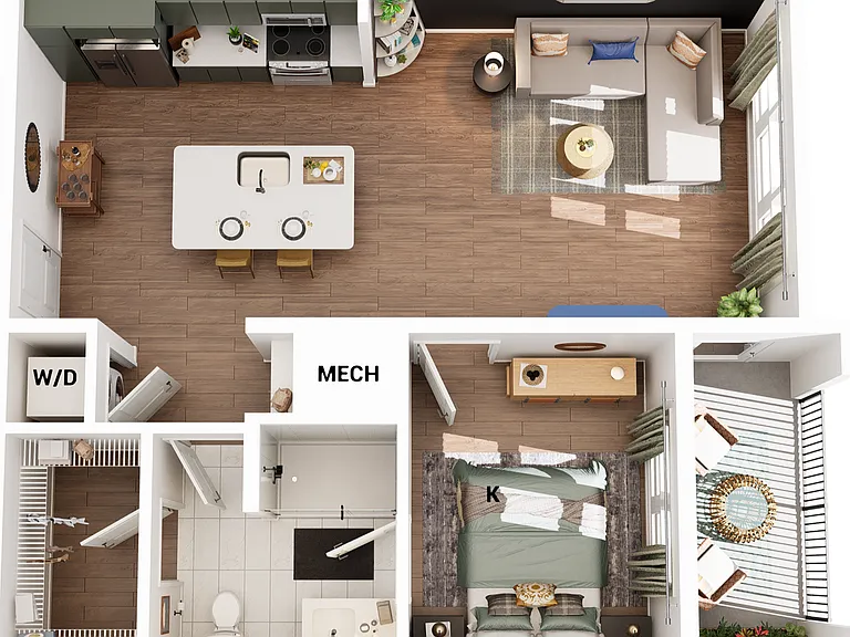 A5 floor plan Broadstone West End