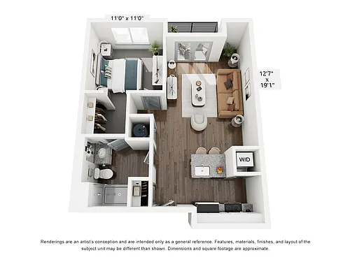 Floor plan The Union