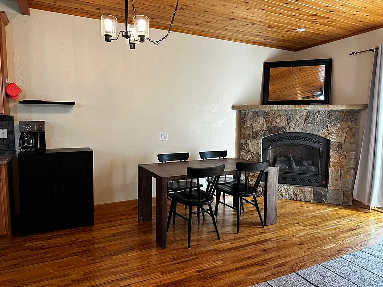 Main floor dining area