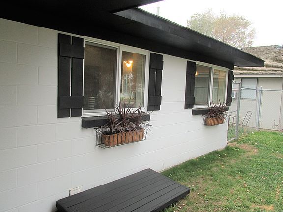 Flower baskets and shutters