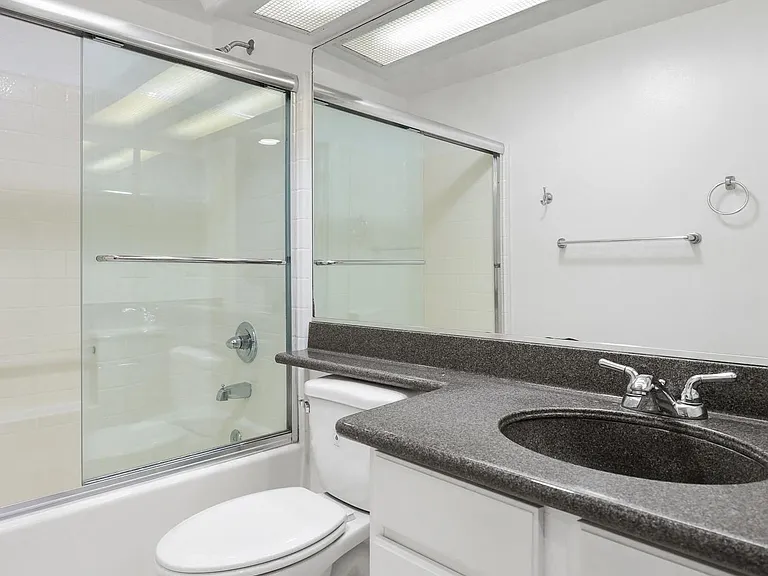 Bathroom with Bathtub with Glass Doors