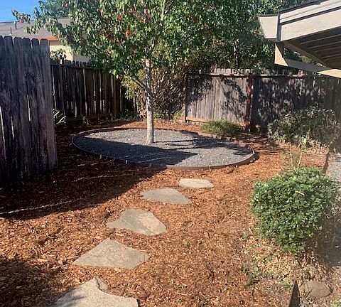 Unit 3 Backyard - Maintained by Landscaper