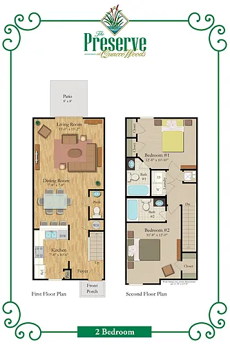 Floor plan 2 Bedroom