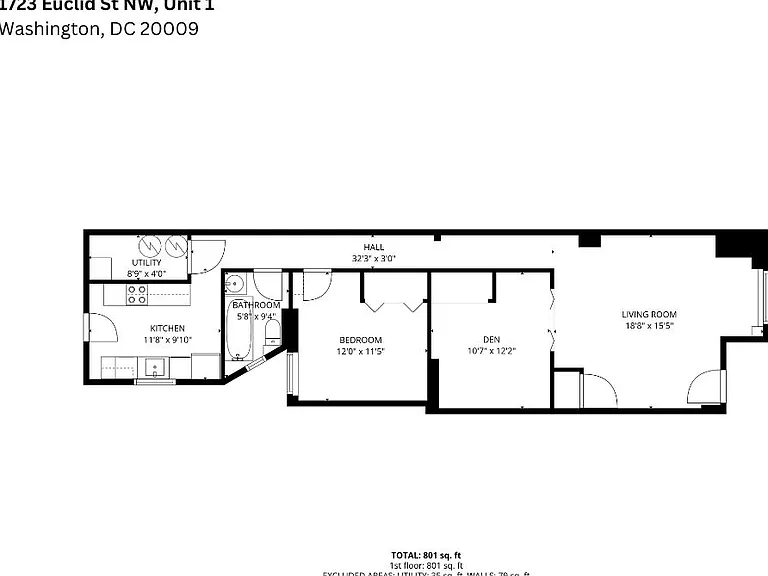 1723 Euclid St NW, Unit 1 (Basement) Floorplan_03262026