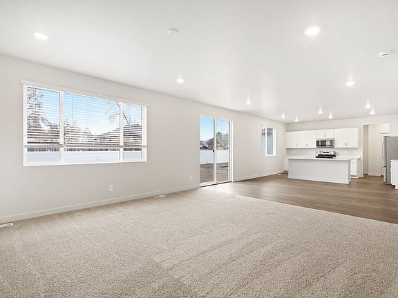 The Logan floorplan interior image taken at a Meritage Homes Community in Grantsville, UT.