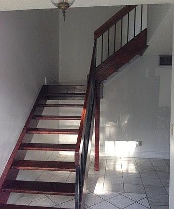 Stairs to bedrooms