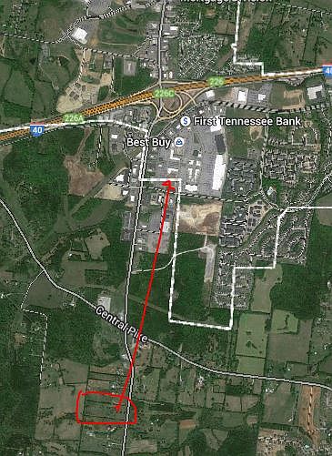 Location to Providence Mall