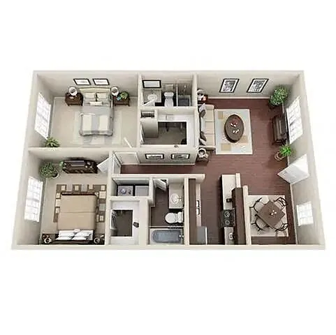 Floor plan Schooner