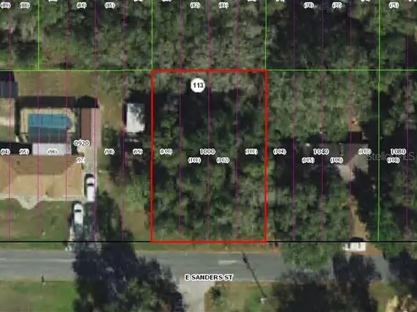 3863 E SANDERS STREET LOT 100, INVERNESS, FL 34453