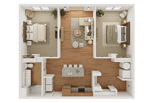 Floor plan The Hadley