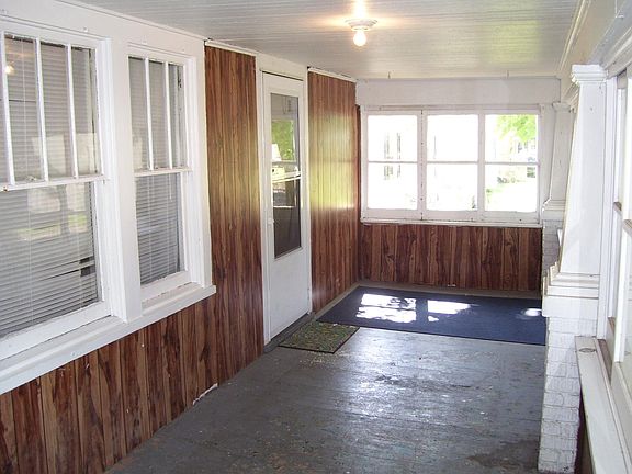 COVERED PORCH FROM ENTRANCE