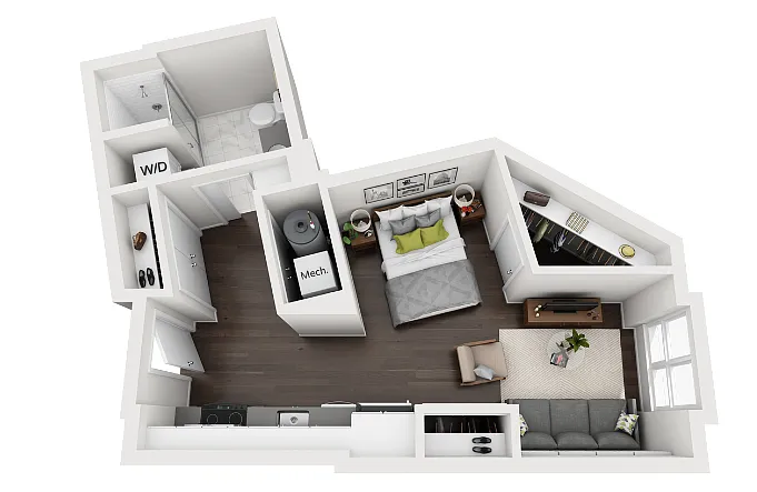 Floor plan B-A2