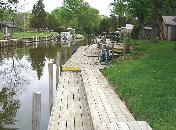 Your own private 100 ft dock with electric & water!