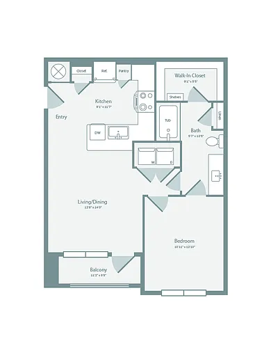 Floor plan Jasmine