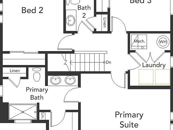 second floorplan
