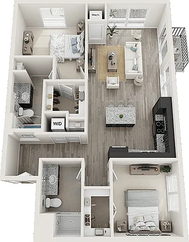 Floor plan Plan R1