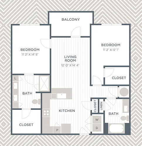 Floor plan B1-2