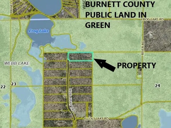 Lot 13 Hide Away Trail, Webb Lake, WI 54830