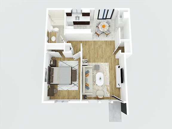 Virtually staged image of Unit 103