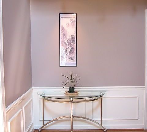 Foyer with Hardwood Floor