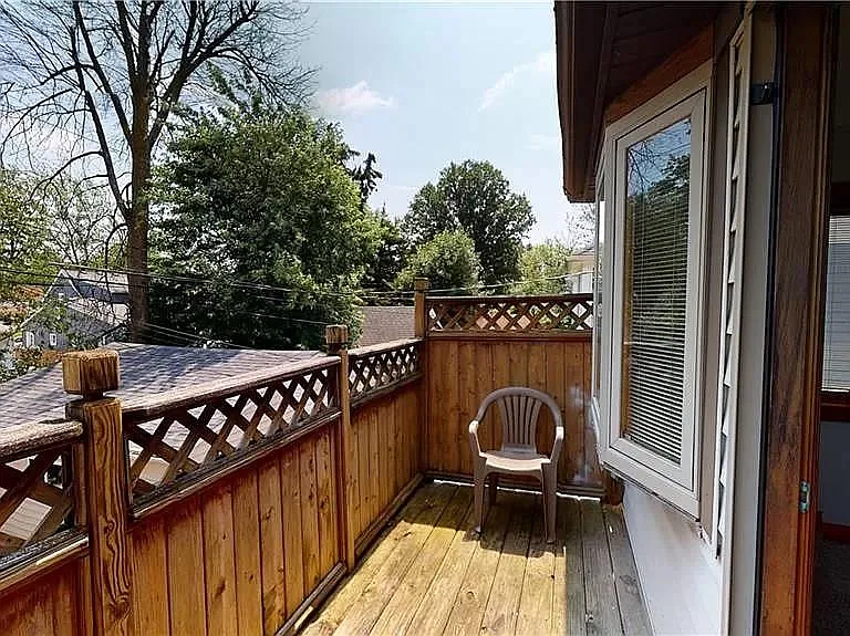 Back patio off of mater bedroom