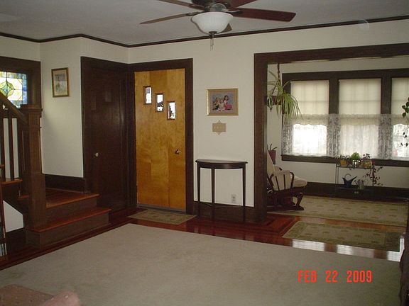 Spacious Living Room open to Sun Porch