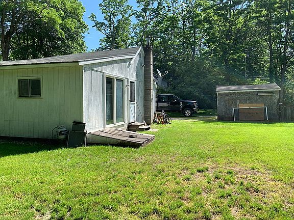 South side of house