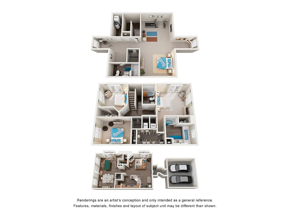 Floor plan Governors Suite