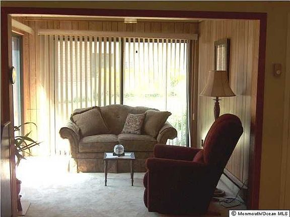 Open porch from living room.