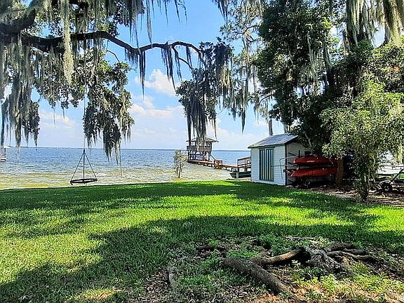 110' water front on lake