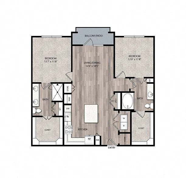 Floor plan B22