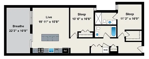 Floor plan B18