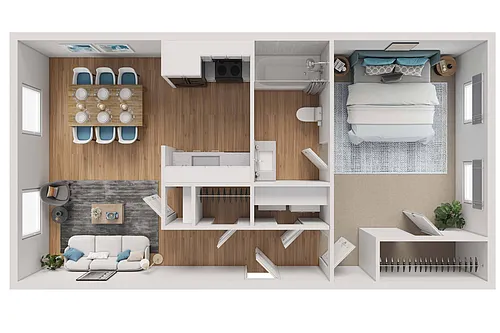 Floor plan The Candace
