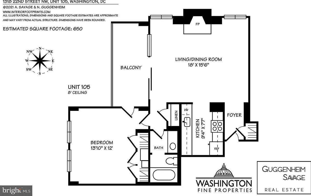 1 bed, 636 sqft, $2,900 — Photo 2