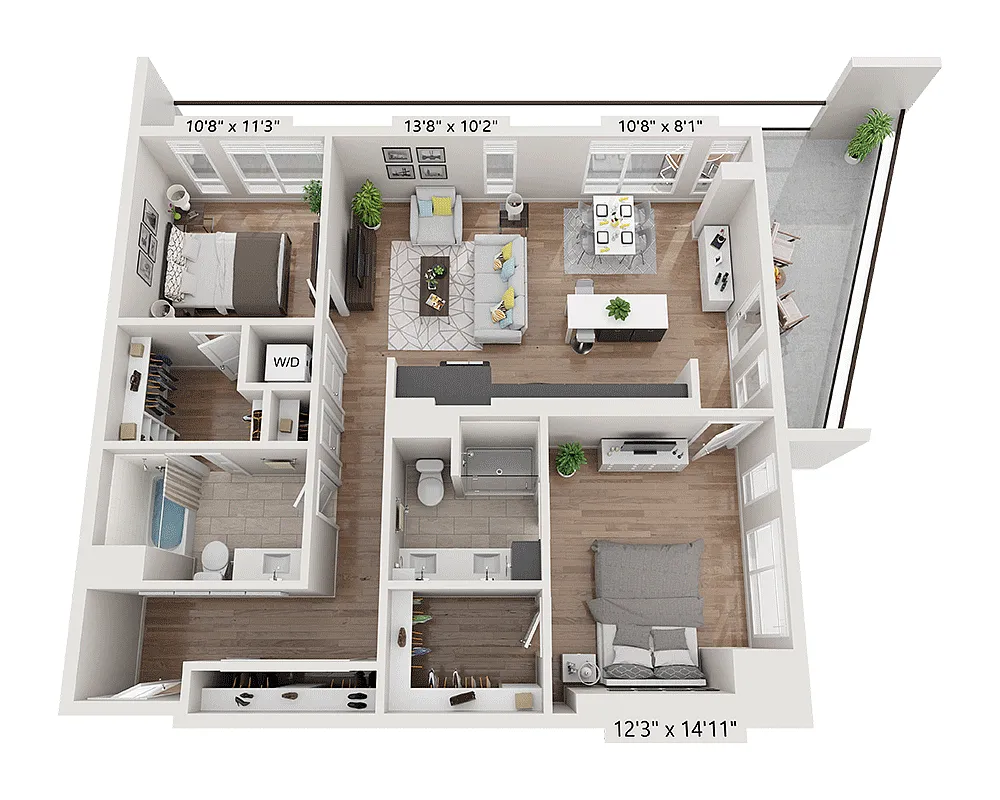 Floor plan B2BC2