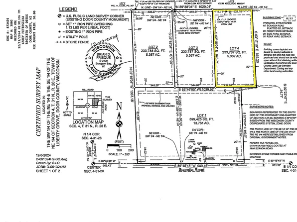 Scandia Rd #4, Sister Bay, WI 54234